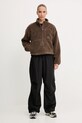 The North Face bluza polarowa TNF Extreme Pile NF0A88ZC1OI1 brązowy AW25