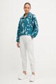 The North Face bluza treningowa Mountain Athletics NF0A8E30DQD1 turkusowy AW25