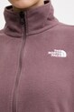 Fleecová mikina The North Face NF0A8D2FBQ71 hnědá