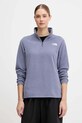 The North Face bluza polarowa bez kaptura fioletowy NF0A8D2JBTR1