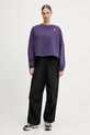 The North Face felső Redbox NF0A8EFY1JI1 lila AW25