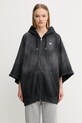 adidas Originals bluza bawełniana Oversized Hoodie czarny KE9806