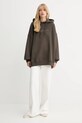 adidas Originals bluza Ess Lin Hoodie JW1029 zielony AW25
