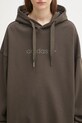 Μπλούζα adidas Originals Ess Lin Hoodie πράσινο JW1029