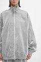 adidas Originals bluza welurowa Fb Os Tt JW7330 szary
