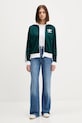 adidas Originals felső Classic Tt JX7852 zöld AW25