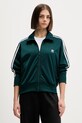 adidas Originals bluza Firebird Tt aplikacja zielony JX1484