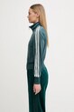 Velúrová mikina adidas Originals Fb Liberty Tt JW5267 zelená AW25