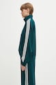 adidas Originals felpa in cotone Quarter Zip KF2309 verde AW25