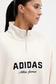 Odzież adidas Originals bluza bawełniana Quarter Zip KF2310 beżowy
