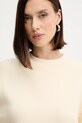 Patrizia Pepe bluza bawełniana beżowy 2M4494.J079