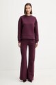 Patrizia Pepe bluza bawełniana 2M4494.J079 bordowy AW25