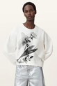 AllSaints bluza LYSS bez kaptura biały W147JC