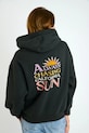Banana Moon bluza Rockford nadruk czarny SUNJAX.ROCKFORD