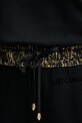 Βαμβακερή μπλούζα Just Cavalli 79PAIE20.CF100 μαύρο
