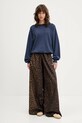 Abercrombie & Fitch bluza KI152.5352.200 granatowy AW25