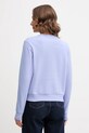 Одяг Бавовняна кофта Lacoste SF5270 блакитний