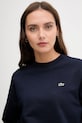Pamučna dukserica Lacoste mornarsko plava SF5270