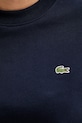 Pamučna dukserica Lacoste SF5270 mornarsko plava