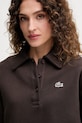 Lacoste hanorac de bumbac maro SF5275