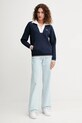 Μπλούζα Lacoste SF8634 σκούρο μπλε AW25
