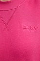 Dkny bluza bawełniana DP5T1406 różowy