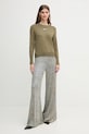 Dkny sweter DJ5R0743 zielony AW25
