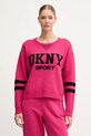 Dkny sweter pozostałe różowy DP5R0749