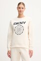 Dkny bluza pozostałe beżowy DP5T1340