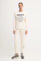 Dkny bluza DP5T1340 beżowy AW25