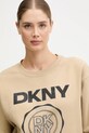 Dkny bluza beżowy DP5T1340