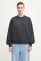 Carhartt WIP bluza bawełniana W’ Hudson Sweat gładkie czarny I035136.895F