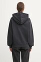Odzież Carhartt WIP bluza bawełniana W’ Hooded Hudson I035137.895F czarny