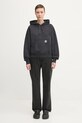 Carhartt WIP bluza bawełniana W’ Hooded Hudson I035137.895F czarny
