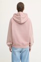 Odzież Carhartt WIP bluza bawełniana W’ Hooded Hudson I035137.1XF5F różowy