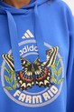 adidas bluză x Farm Rio JL8608 albastru