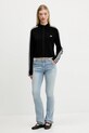 adidas Originals kardigan Slim Knit Tt JY2597 czarny AW25