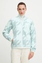 Helly Hansen bluza polarowa IMPERIAL bez kaptura turkusowy 63373