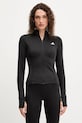 Кофта для тренинга adidas Performance с эластаном чёрный JM9185