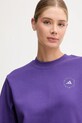 Φούτερ προπόνησης adidas by Stella McCartney JW4691 μωβ