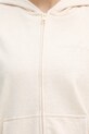 Tommy Hilfiger jopica s kapuco ženska z bombažem UW0UW06093 bež