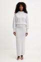 Шерстяная кофта Twinset 252TF3041 серый AW25