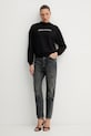 Armani Exchange bluza bawełniana XW000787.AF16141 czarny AW25