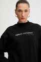Armani Exchange bluza bawełniana czarny XW000787.AF16141
