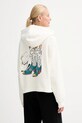 Levi's bluza bawełniana nadruk beżowy A9414
