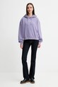 Tommy Hilfiger bluza WW0WW47459 fioletowy AW25