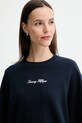 Tommy Hilfiger bluza bawełniana granatowy WW0WW48269
