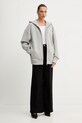 MAX&Co. bluza bawełniana 2528926012200 szary AW25
