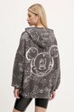 Odzież Desigual bluza bawełniana LETTERS MICKEY 25WWSK03 szary
