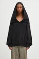 MM6 Maison Margiela bluza bawełniana czarny S52GU0244.M25014.900